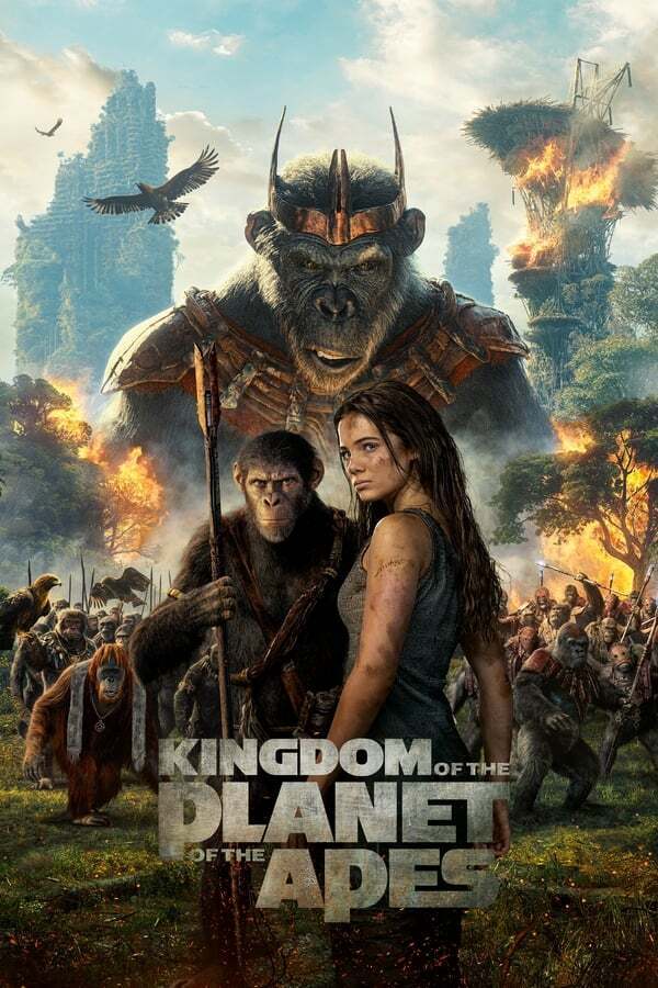 Kingdom of the Planet of the Apes 2024 full movie download in Hindi Dubbed Download