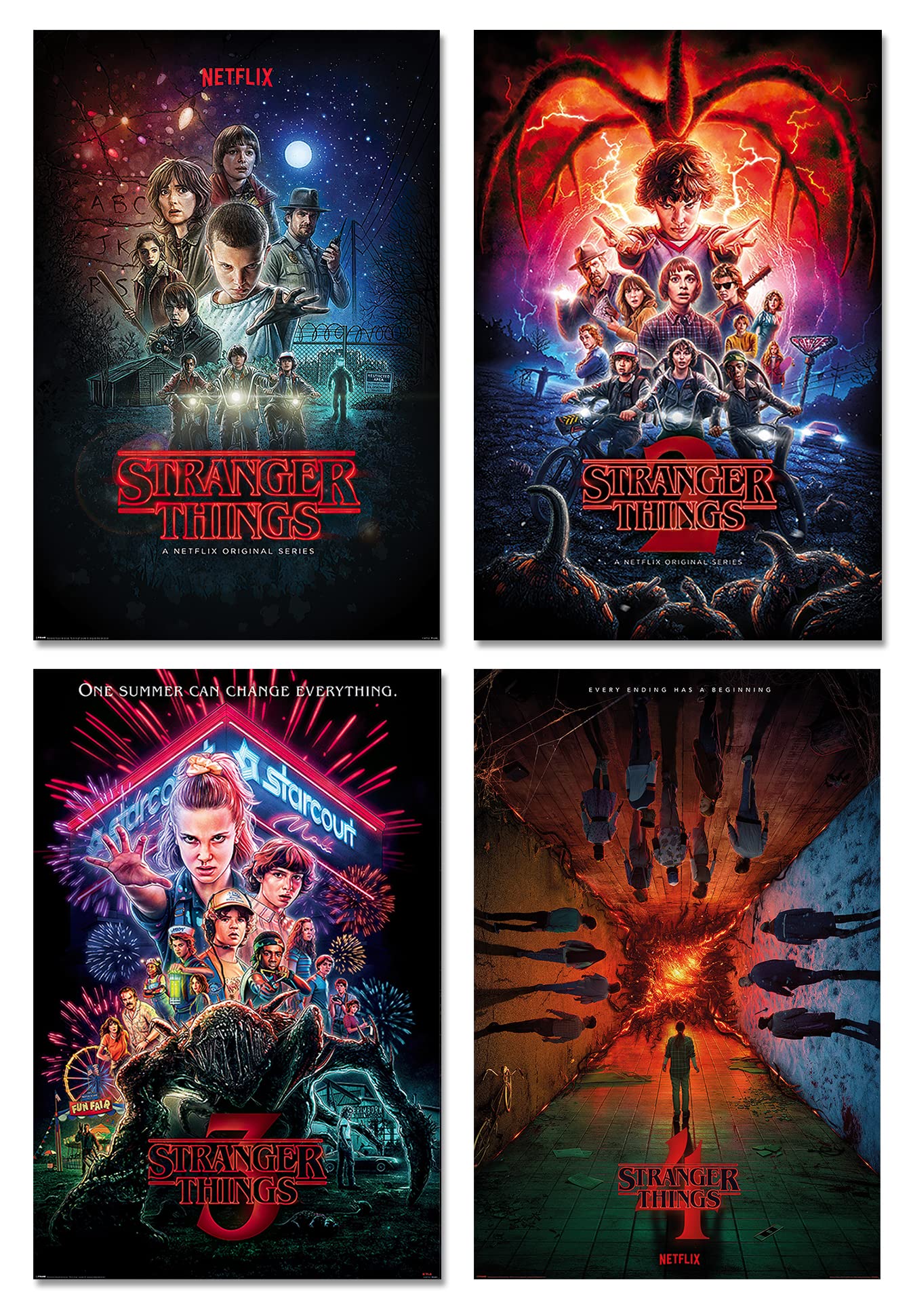 Stranger Things Season 1-4