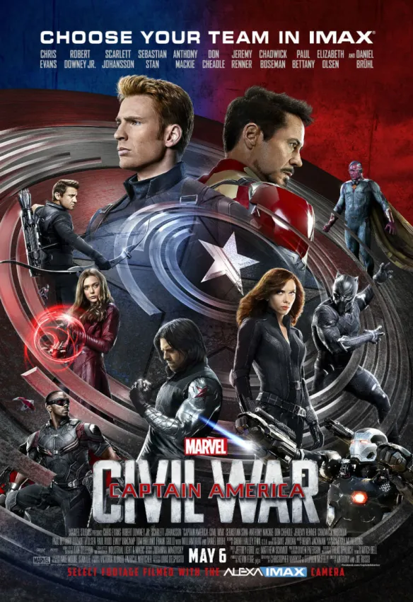 Captain America Civil War movie download in HIndi Dubbed