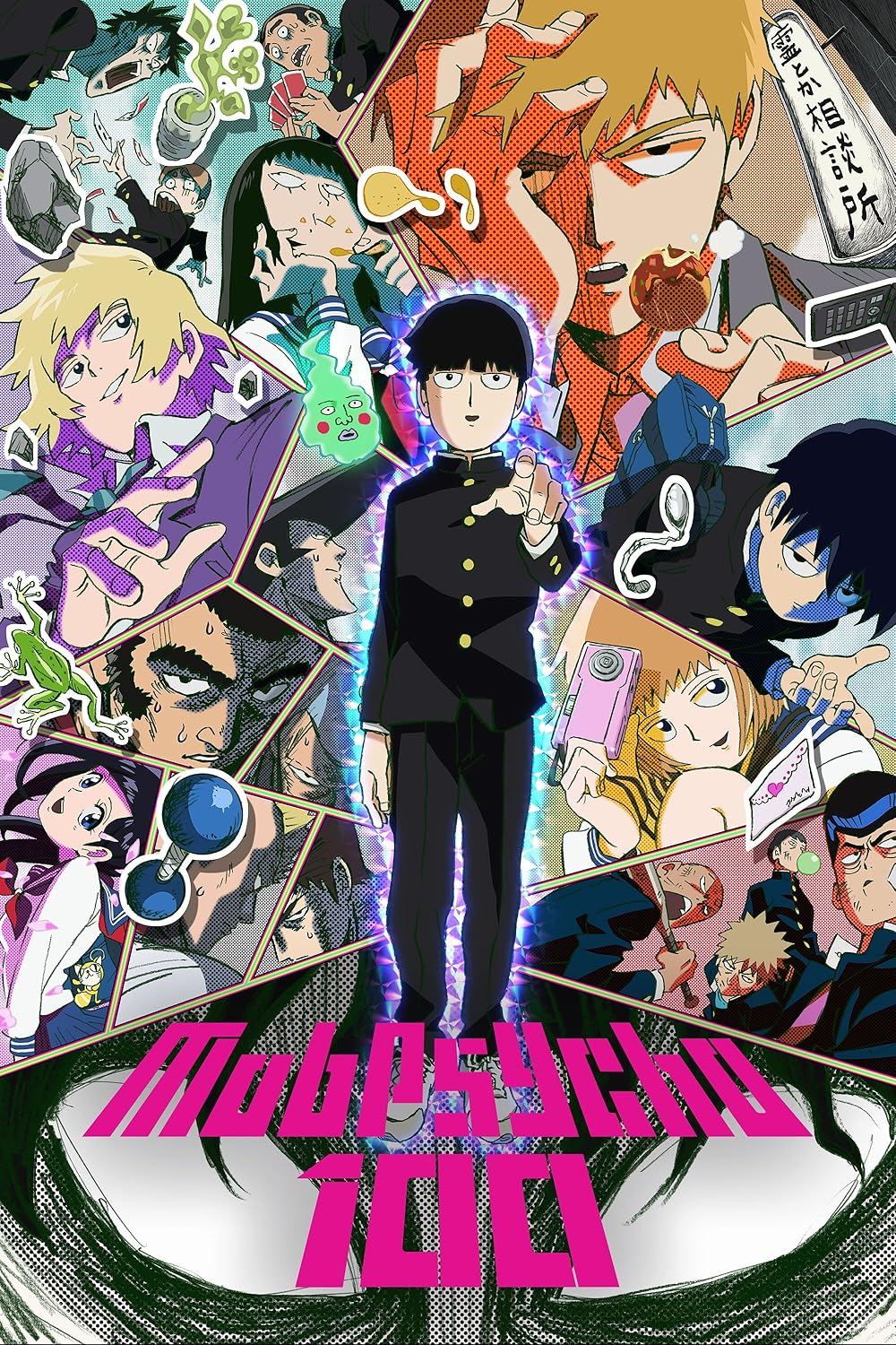 Mob Psycho 100 (Season 1-3 + OVAs + Specials + Mini)